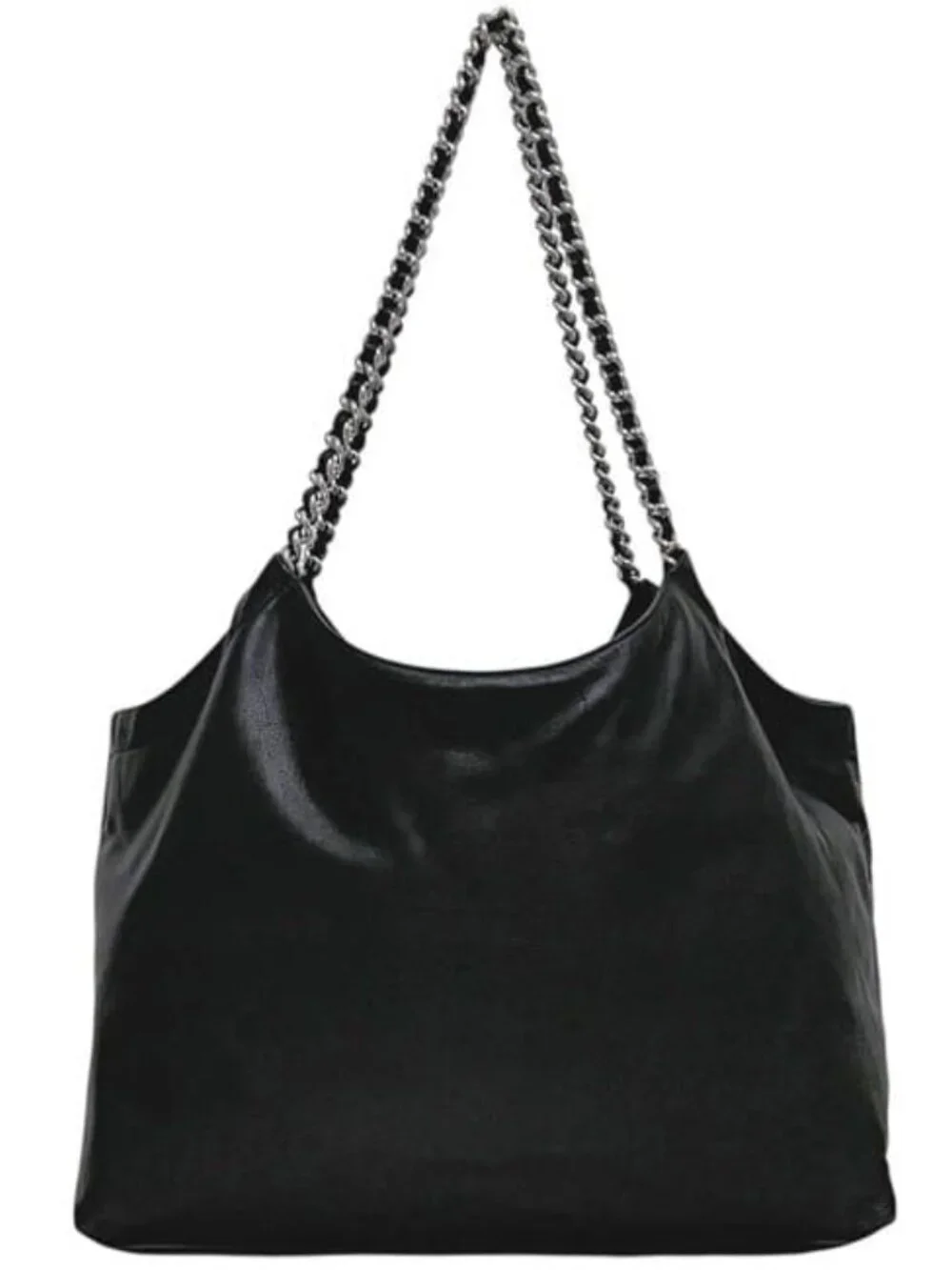 Prada Chain Tote Black Nero Leather - Picture 3 of 10